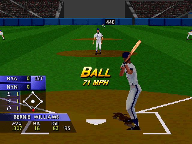 3D Baseball screenshot 5 for Playstation